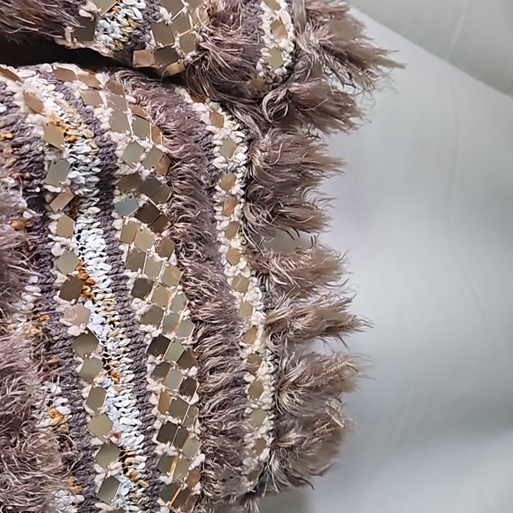 Chicos Glitz Cardigan Sz 2 (L) - Picture 3 of 8